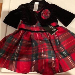 Newborn Christmas dress